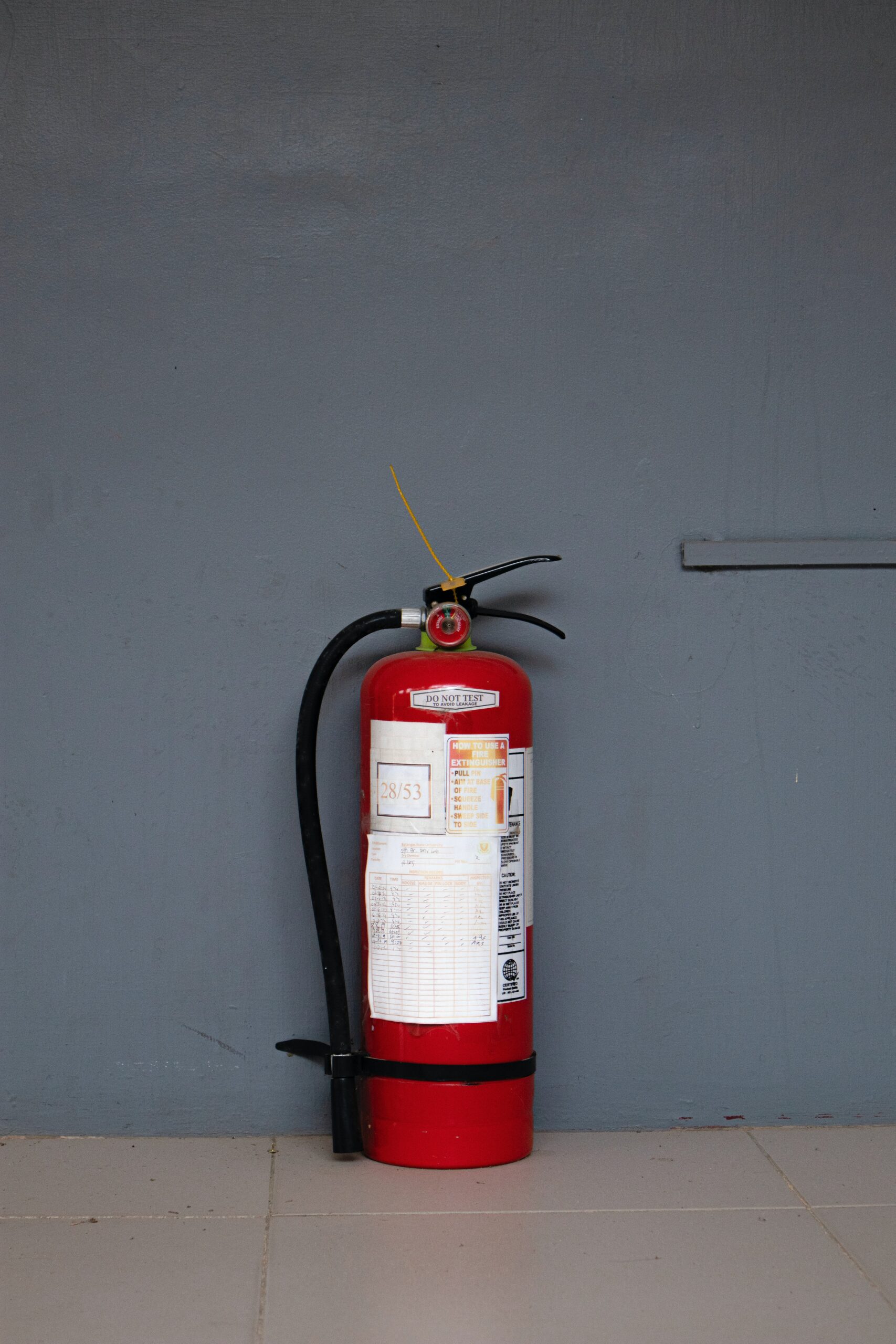 Fire Alarm – when was yours last checked?