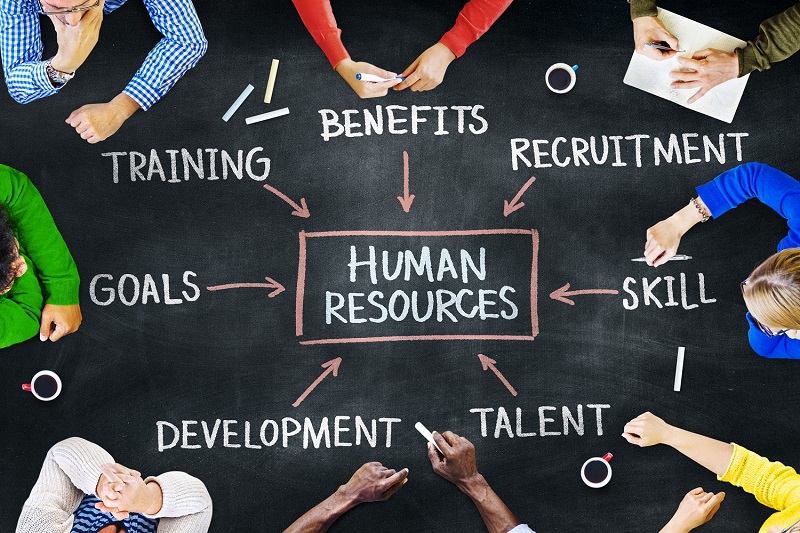 Group of People and Human Resources Concept Group of People and Human Resources Concept