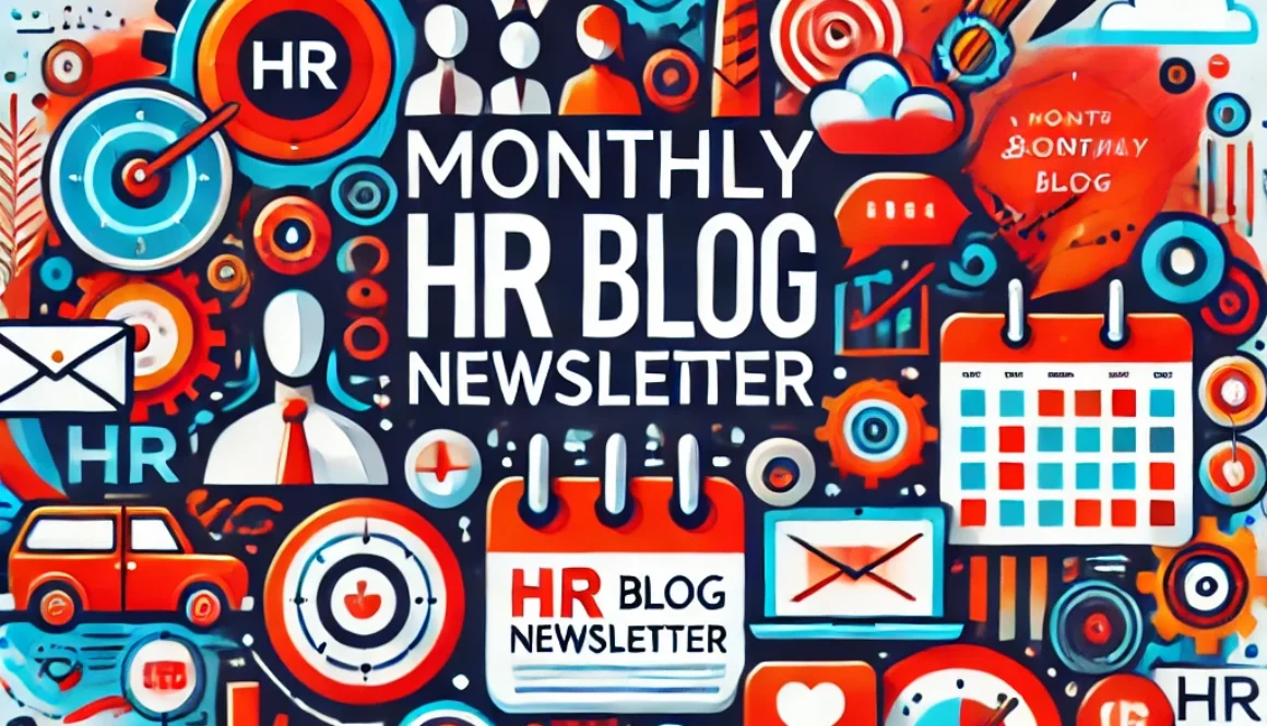 Monthly blog newsletter