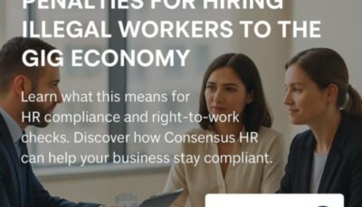 A_digital_advertisement_for_Consensus_HR_is_set_in
