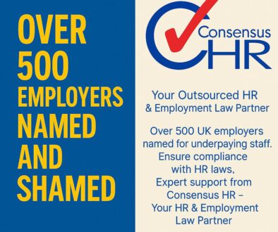 Over 500 Employers Names & Shamed