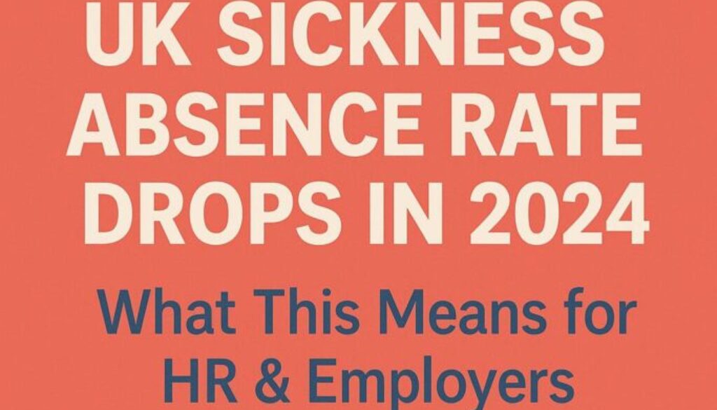 UK Sickness Absence falls