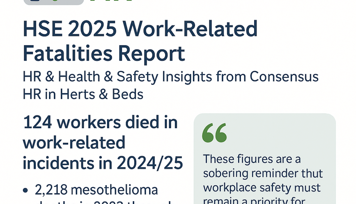 HSE 2025 Work-Related Fatalities Report