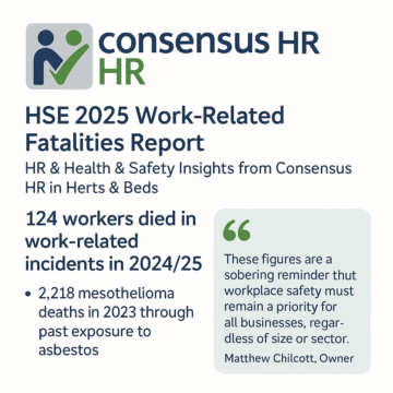 HSE 2025 Work-Related Fatalities Report