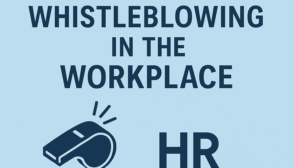 Whistleblowing in the workplace