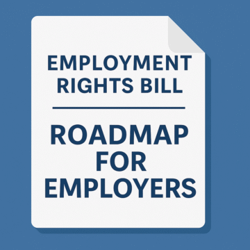 Employment Rights Bill - Roadmap for Employers