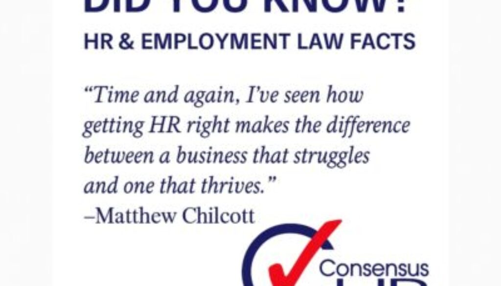 Did You Know? HR & Employment Law Facts
