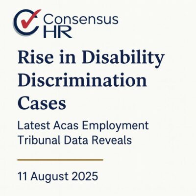 Consensus_HR_Disability_Discrimination Rise in Disability Discrimination