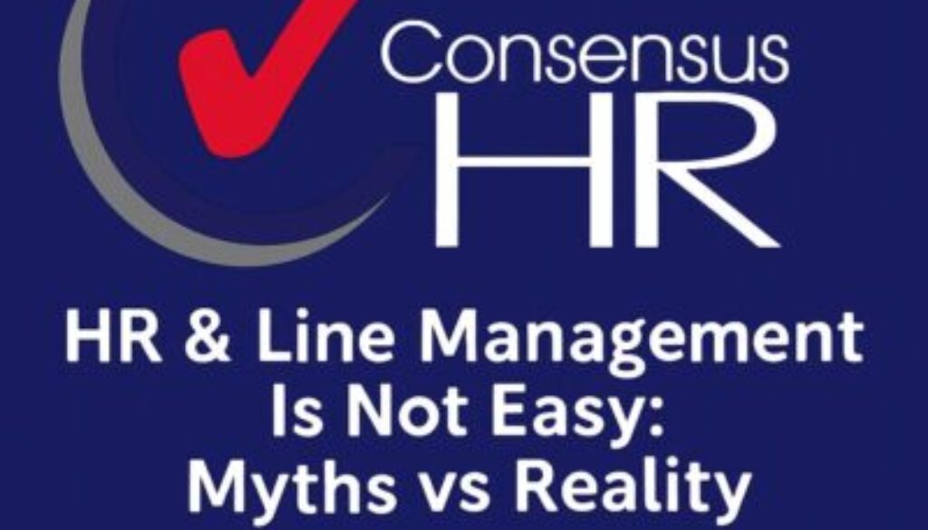 HR & Line Management is not easy