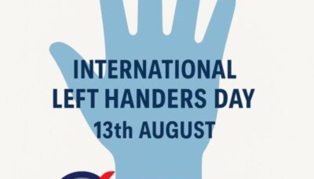 International Left Handed day - 13th August