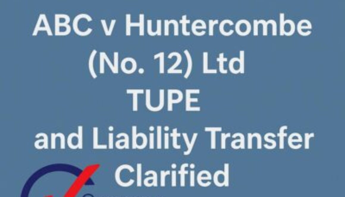ABC V Huntercombe (No12) Ltd TUPE