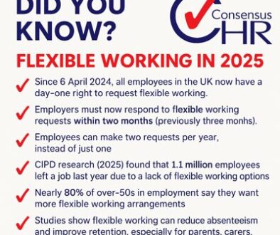 Flexible Working - Consensus HR in Herts & Beds blog