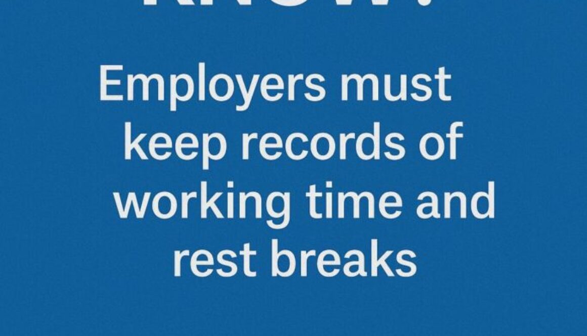 Did You Know - Working Time Records