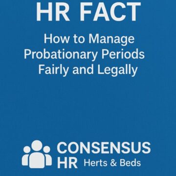How to manage probationary periods