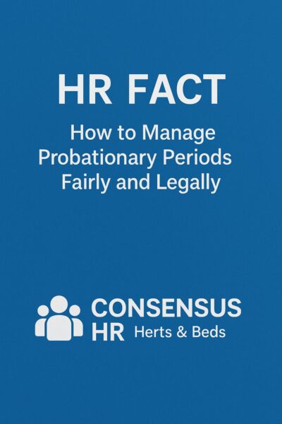 How to manage probationary periods
