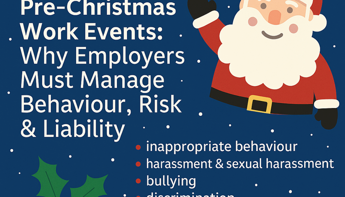 Pre-Christmas Work Events