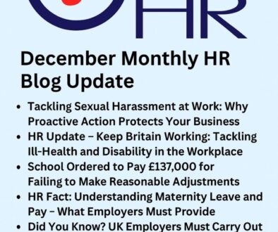 December monthly HR Blog Update