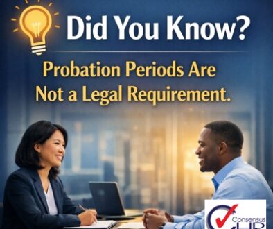 Did You Know - Probation periods not a legal requirement
