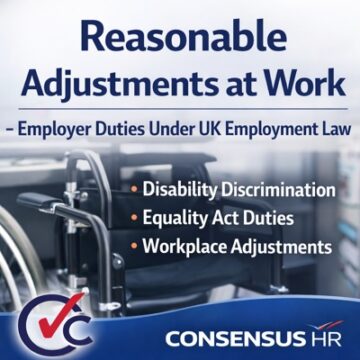 Making reasonable adjustments